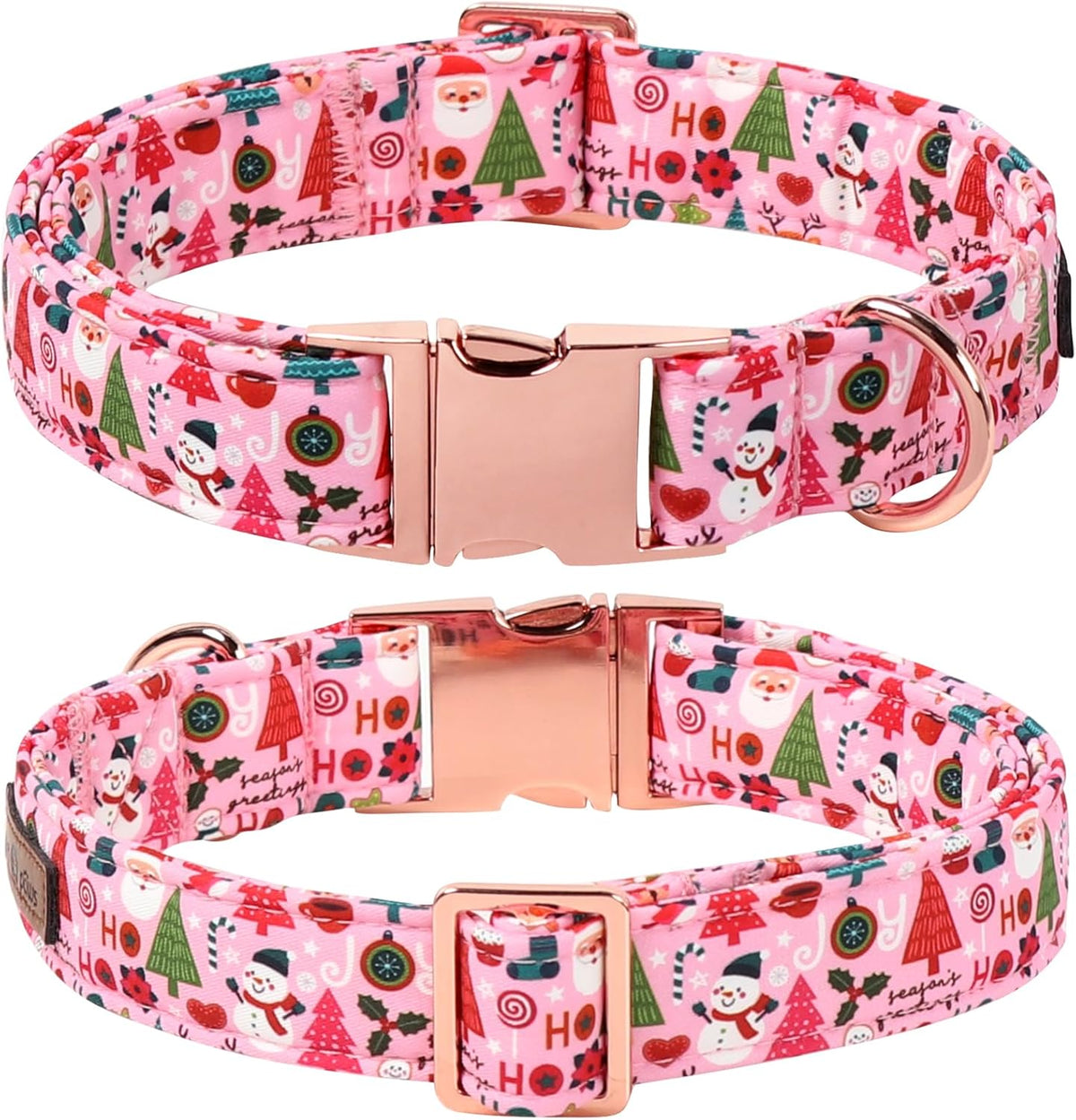Lionet Paws Christmas Dog Collar with Sailor Bow. Everyday comfort that fits naturally into your space.