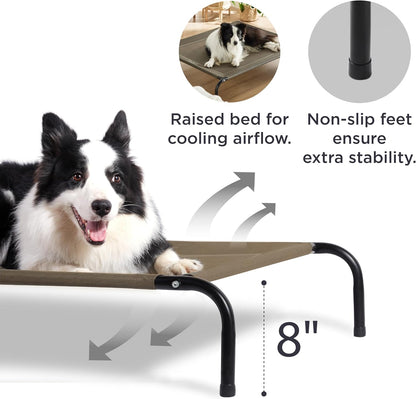 Bedsure Outdoor Elevated Dog Bed Large Sized Dog. Sized and styled for real homes, not just a listing photo.