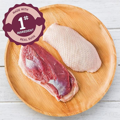 PAWUP Dog Treats Duck Cheese Sausage for Dogs, Fresh Duck, 12.5oz/355g, 1% Taurine Addded, Rawhide Free, Training & Rewards Dog Snacks