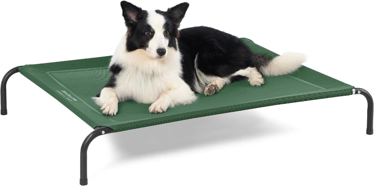 Bedsure Outdoor Elevated Dog Bed Large Sized Dog. Sized and styled for real homes, not just a listing photo.