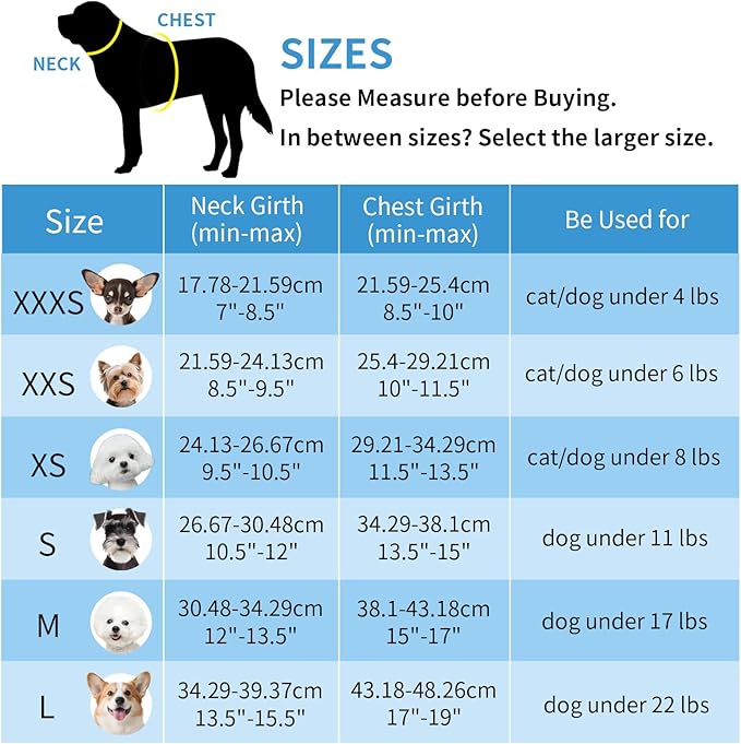 AIITLE Small Dog Harness - Breathable Double-Layer Jacquard No-Choke Vest, Durable Anti-Tear Fabric with Reflective Trim - Perfect for Running, Parties, Daily Walks (Orange, XS)
