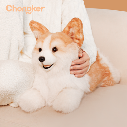 Corgi Dog Plush – Soft Gift for Dog Lovers & Kids