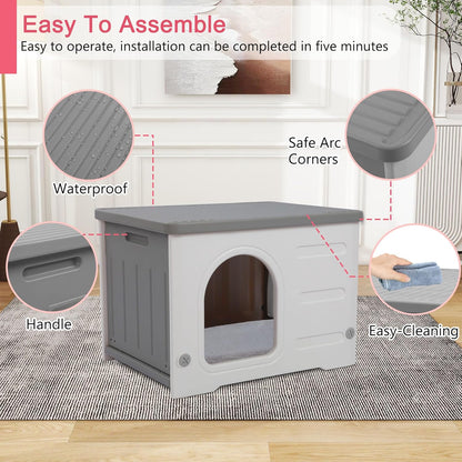 Rockever Plastic Cat House Outdoor with Escape Door. Chosen for real quality, not just packaging.