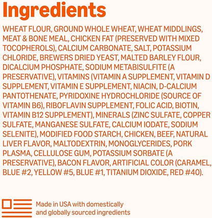 Amazon Basics Gravy Basted Flavor Biscuits Dog Treats 5 lb. Box