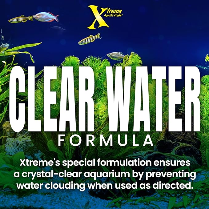 Xtreme Krill Flakes - Premium Max Protein Freshwater Fish Food with 100% Krill and Shrimp, & Vitamins for Optimal Immune and Digestive Health, Boosts Color & Energy – USA Farm Grown (3.5oz)