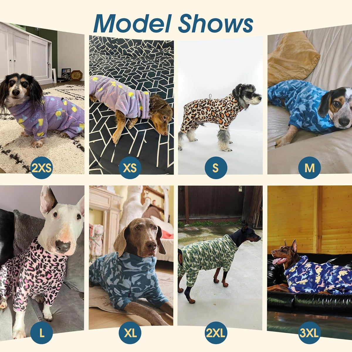 ROZKITCH Dog Thermals Winter Coat Soft Fleece Pullover Pajamas, Pet Windproof Warm Cold Weather Jacket Vest with Luminous Zipper, Jumpsuit Apparel Outfit Clothes for Small Dog Shark 2XS