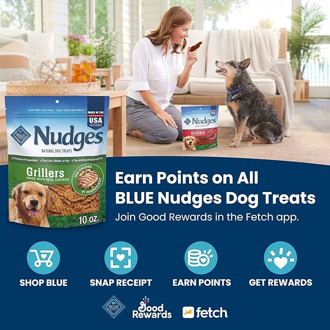 Blue Buffalo Nudges Jerky Cuts Natural Dog Treats Chicken