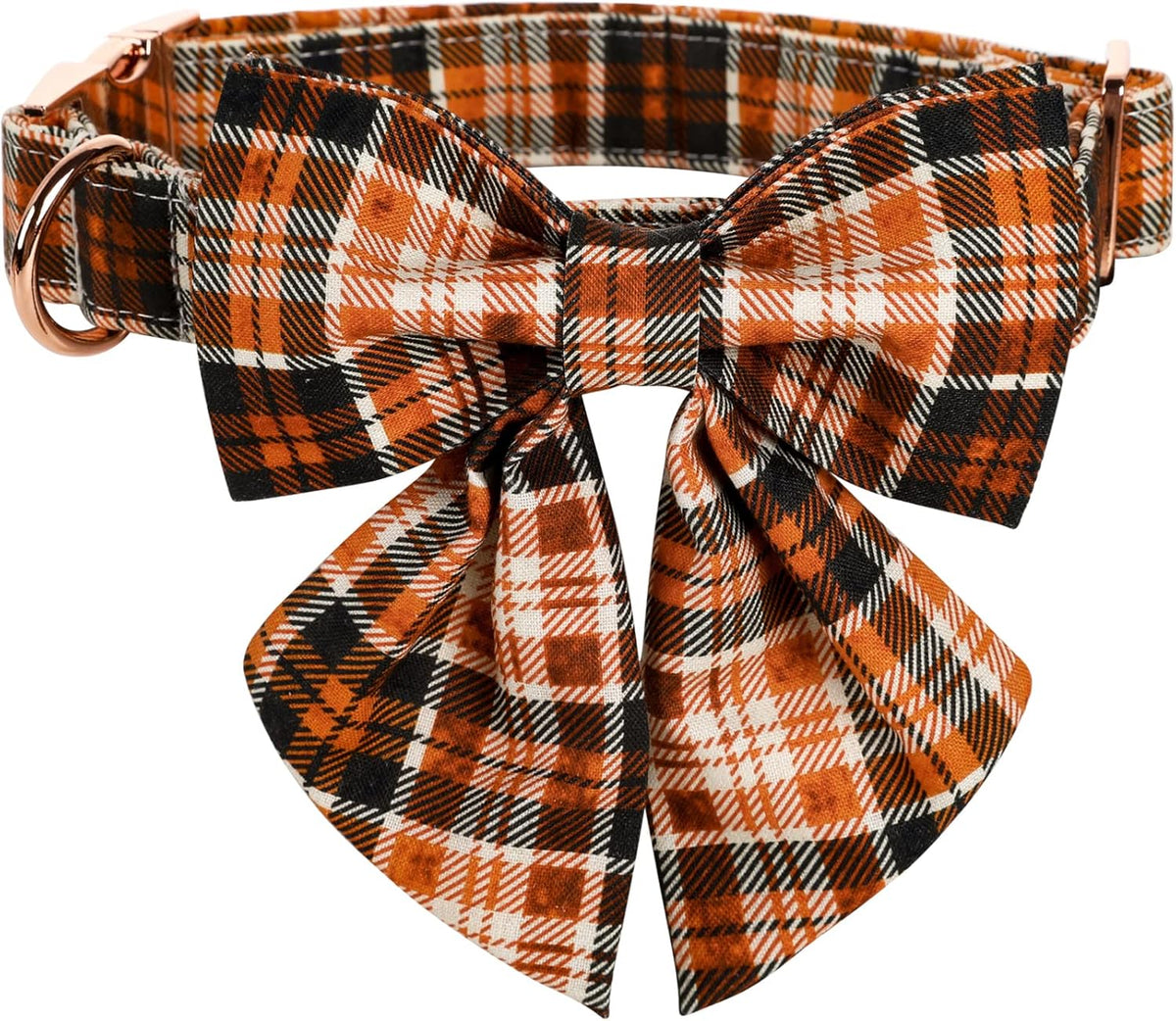 Lionet Paws Halloween Dog Collar with Bowtie. Chosen for real quality, not just packaging.