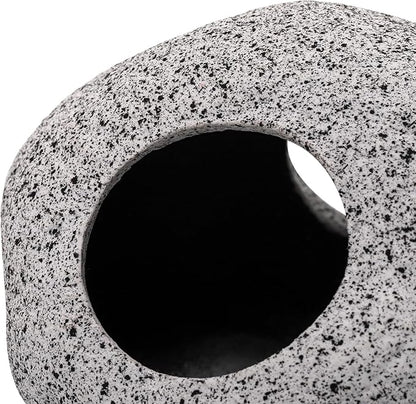 Eorbow 6 Pack Aquarium Decoration Rock Caves, Betta Fish Tank Hideaway, Hideout Stones House Decor for Cichlid Shrimp Territorial Fish Hiding Breeding Spawning, Fish Tank Ornaments