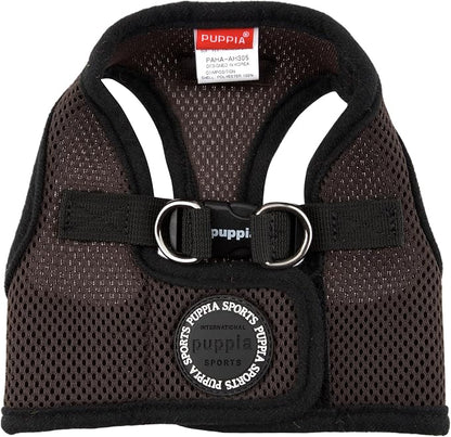 PUPPIA International Harness Soft B Vest, Medium, Brown