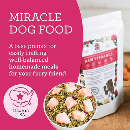 Dr. Harvey's Raw Vibrance Grain Free Dehydrated Foundation for Raw Diet Dog Food (Trial Size 5.5 Oz)