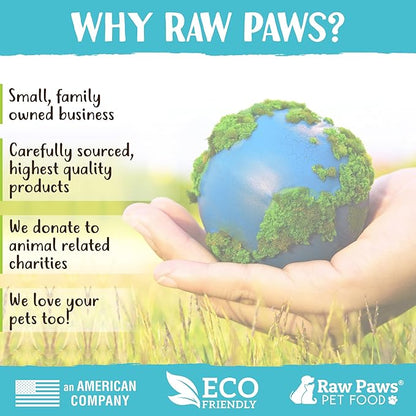Raw Paws Signature Pet Food for Dogs & Cats - Green Beef Tripe, 1-lb Rolls (20 Pack) - Fresh Pet Food Made in USA, Green Beef Tripe Dog Food - Natural Dog Food Rolls, Raw Frozen Dog & Cat Food