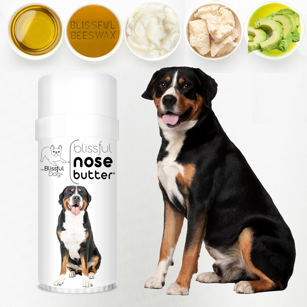 The Blissful Dog Greater Swiss Mountain Dog Unscented Nose Butter
