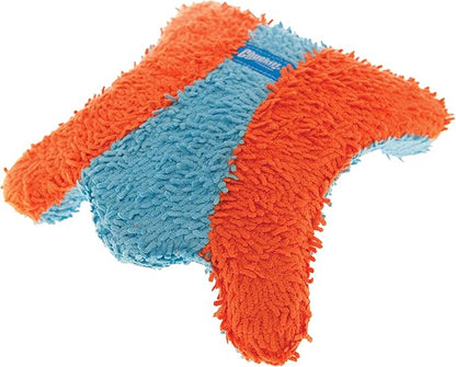 Chuckit! Indoor Fetch Squirrel Toy for Dogs - Interactive Dog Toys for Boredom, Orange and Blue