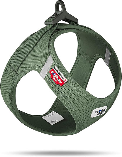 Vest Harness curli Clasp Air-Mesh Moss S