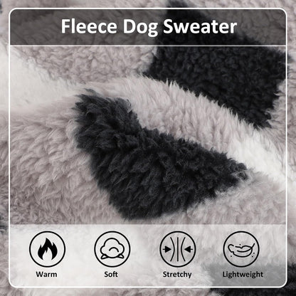 Small Dog Sweater for Dogs Hoodies,Winter Clothes Boy Girl Male Female,Warm Fleece Hoodies Pet Coat Apparel Outfit(Small, Black)
