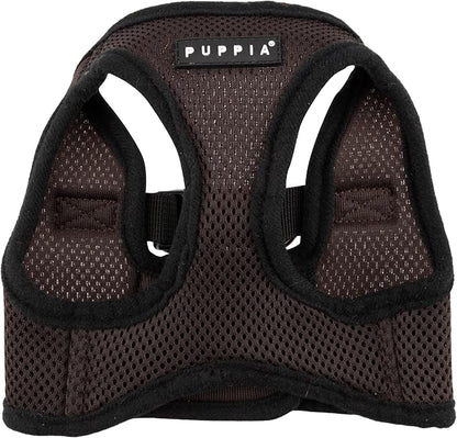 PUPPIA International Harness Soft B Vest, Medium, Brown