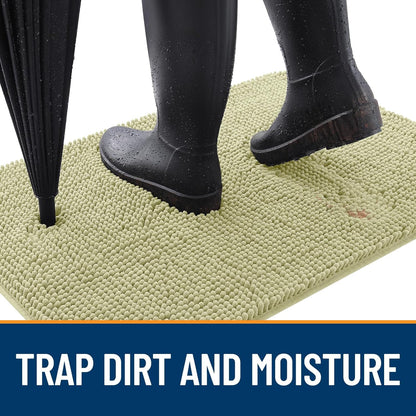 OLANLY Dog Door Mat for Muddy Paws 36x24. Everyday comfort that fits naturally into your space.