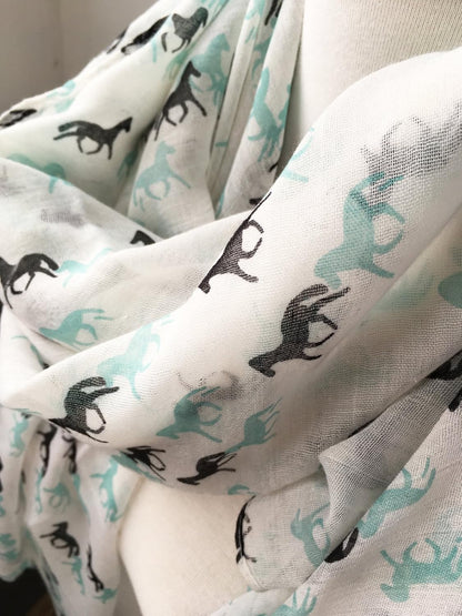 E-Clover Fashion Scarf for Women Lightweight Scarves Shawl Wrap for Spring/Summer Winter