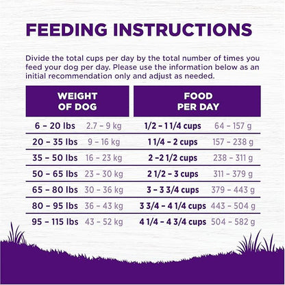 Wellness Complete Health Dry Dog Food, Wholesome Grains, Natural, Whitefish & Sweet Potato Recipe, (26-Pound Bag)