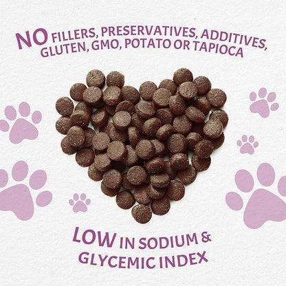 Canine Caviar - Leaping Spirit: Venison & Pearl Millet Alkaline Dry Dog Food, Limited Ingredients, Gluten-Free, Based on Science & Research, Veterinary Alternative Diet (11 Pound Bag)