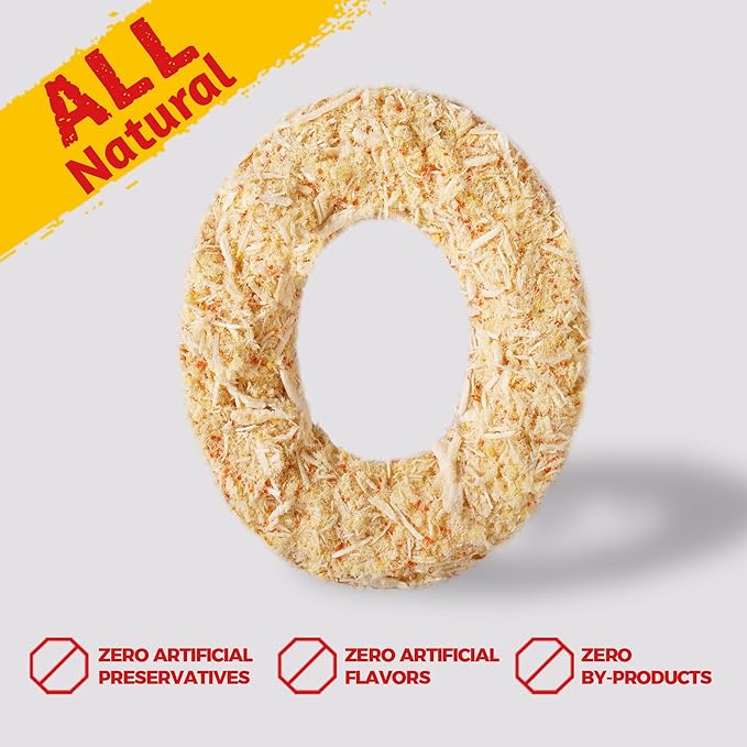 Just Try 8 OZ Fish Roe Freeze Dried Cat & Dog Food Toppers Mixers Grain Free Cat Treats for Indoor Cats Low Calorie Real Chicken Egg Yolk Omega 3 Supports Skin & Coat Health
