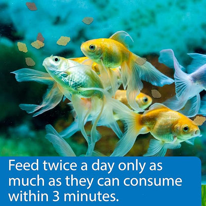 API GOLDFISH FLAKES Fish Food .36-Ounce Container