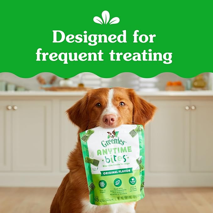 Greenies Anytime Bites Dog Treats, Original Flavor, 24 oz. Bag