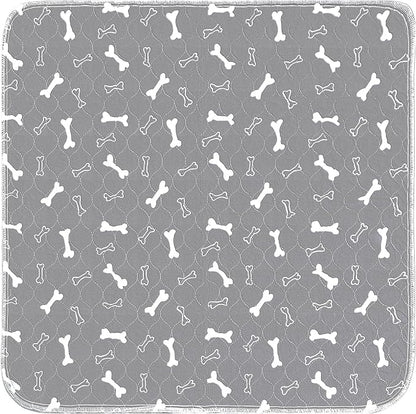 Washable Pee Pads for Dogs, 2 Pack Reusable Puppy Pads, 24"x24" | Super Absorbent, Waterproof & Leakproof, Non-Slip Bottom, Machine Washable, For Floors, Beds, Couches, Crates, Carpets, Cars