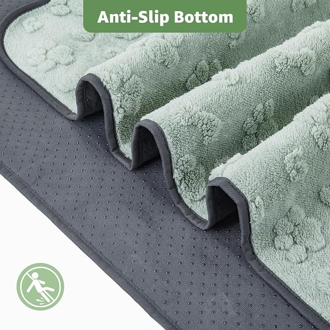 LOOBANI Washable Pee Pads for Dogs, 72"x72" Extra Large Puppy Mat, 1 Pack | Reusable, Super Absorbent, Waterproof, Leakproof, Non Slip, Soft, For Whelping, Potty Training, Playpen, Beds, Couches