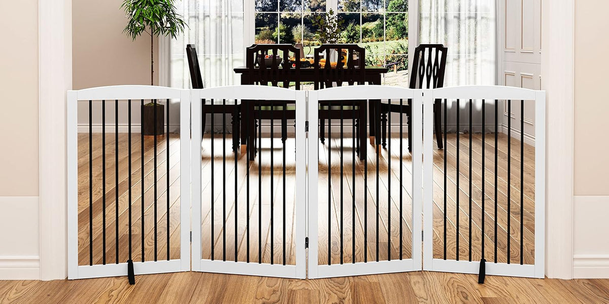 Freestanding Pet Gate. Chosen for real quality, not just packaging.