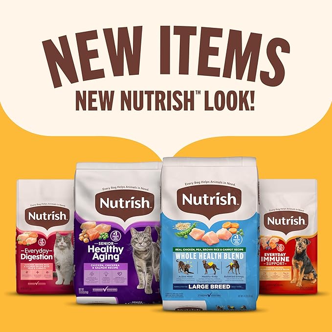 Nutrish Grain Free Dry Dog Food, Chicken & Sweet Potato Recipe, 26 lb. Bag (Rachael Ray)