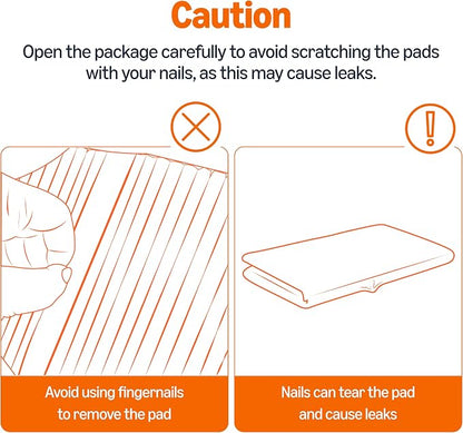 Amazon Basics Cat Pee Pads, Super Absorbent, Odor Control, Universal Fit for Litter Box, Disposable, Multi Cat, Unscented, Purple, 40 Count