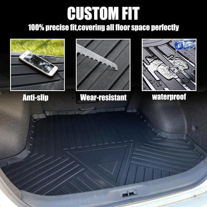 Trunk Mat Compatible with 2019-2026 Nissan Altima Cargo Liner TPE Waterproof Cargo Mat Replacement for 2021 2022 2023 2024 2025 2026 Altima Accessories