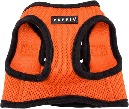 Puppia Soft Vest Dog Harness Step-in Padded Mesh No Choke No Pull Comfortable Walking Running Training for Small Medium Large Dogs, Orange, XXX-Large