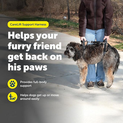 PetSafe CareLift Dog Lift Harness, Full Body, Medium | Lift Sling for Dogs, Full-Body Support for Elderly, Arthritic or Recovering Dogs, Padded Shoulder Strap, Machine Washable