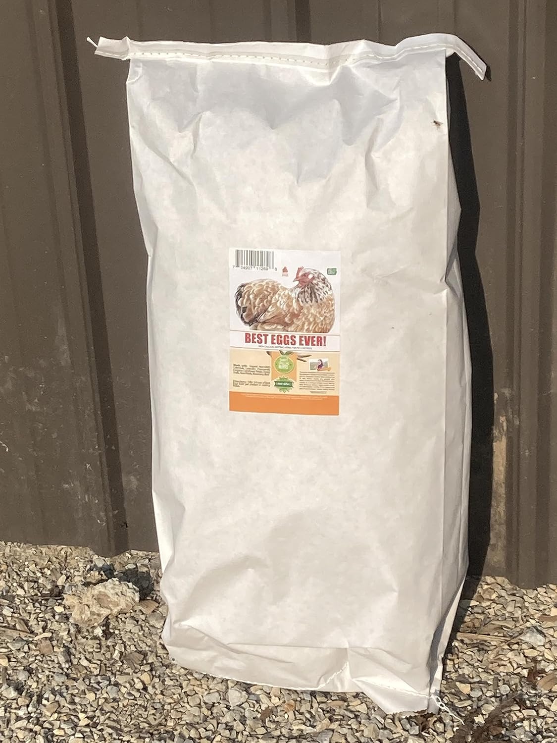 Pampered Chicken Mama Backyard Chicken Treats for Great Eggs - All-Natural Backyard Chicken Feed Supplies - Hen Treats for The Best Eggs Ever - High Calcium Supplement for Chickens (8 pounds)