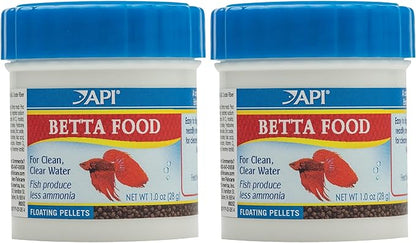 API Betta Food Fish Food Pellet .78-Ounce Container (Pack of 2)