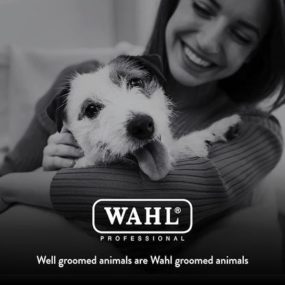 Wahl Professional Animal Thick Coat Pet Clipper & Dog Clipper (#9787-300) - Hair Remover - Grooming Clippers for Dog, Cat - for Thick Haired Pets - 2 Speeds - Pink