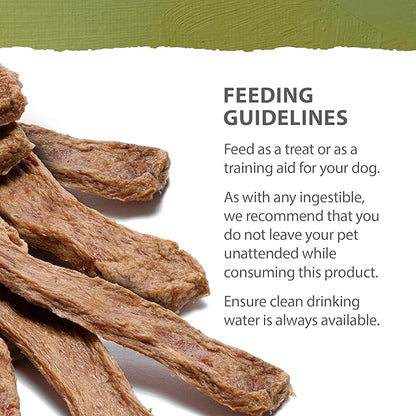 Caledon Farms Homestyle Chicken Jerky 7.41oz, Dog Treats, All Natural