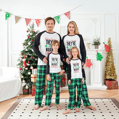Matching Family Christmas Pajamas Set - Xmas Sleepwear PJs