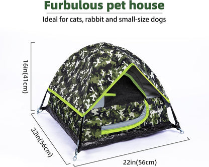 GDanes Camouflage Cat Tent. Sized and styled for real homes, not just a listing photo.
