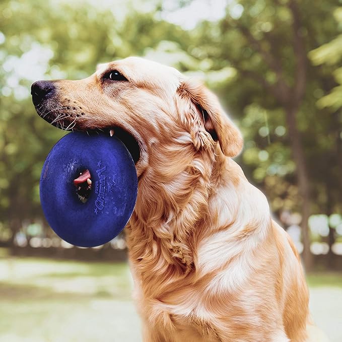 Tuff Pupper SuperChewy Tough Dog Ring Toy | Lifetime Replacement | Strong Natural Rubber | Dog Chew Toys for Aggressive Chewers | Durable Tug Toy | Ring Toys for Strong Dogs | Large Breed Tested