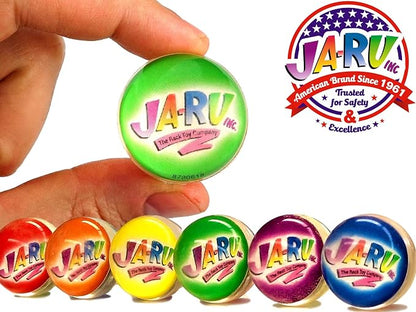 JA-RU Super Bounce Pinky Ball (1 Bouncy Ball) Outdoor Games & Indoor Playground Kids Toys. Massage Therapy Stress Balls. Sports Party Favors & Carnival Prizes in Bulk. 976-1p (Pack of 2)