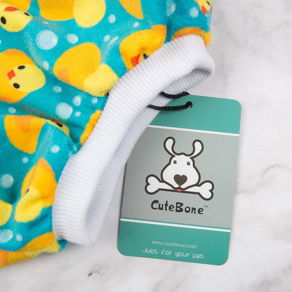 CuteBone Dog Halloween Pajamas Puppy Onesies Small Dogs Soft Pjs Coat Cat Apparel Comfy Pet Christmas Clothes Outfit Doggie Bodysuit P50XXL