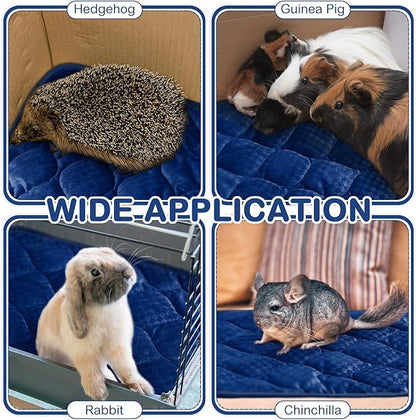 4 Pack Self Warming Cat Mat Self Heating Cat Pad Warm Thermal Pet Bed Washable Dog Crate Pad Body Heat Dog Bed Mat Blanket Non Slip Bottom for Outdoor Indoor Pets