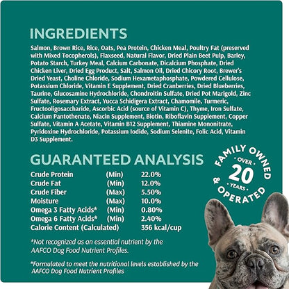 Optimeal Large Breed Dry Dog Food - Promotes Joint Health, Lean Muscles with Skin & Digestive Support, Tasty Protein, Premium Nutrition Made with Natural Ingredients for Medium & Large Adult Dogs