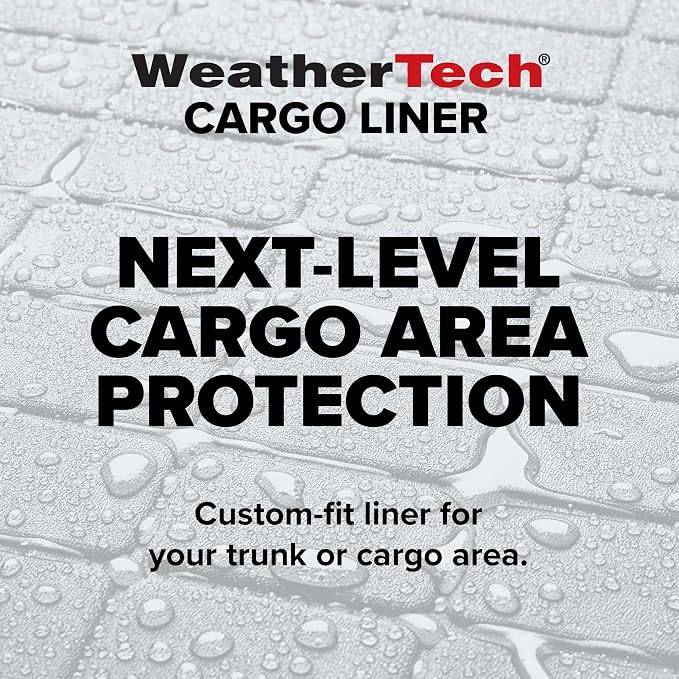 WeatherTech Cargo Trunk Liner for Kia Sportage Plug-in Hybrid, Sportage Hybrid Behind 2nd Row (421694), Grey