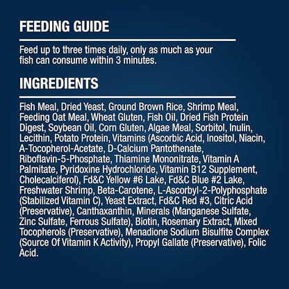 Tetra Goldfish Flakes, Nutritionally Balanced Diet For Aquarium Fish, Vitamin C Enriched Flakes, 7.06 oz