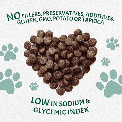 Canine Caviar - Open Sky: Duck & Teff Alkaline Dry Dog Food, Limited Ingredients, Gluten-Free, Based on Science & Research, Veterinary Alternative Diet (11 Pound Bag)